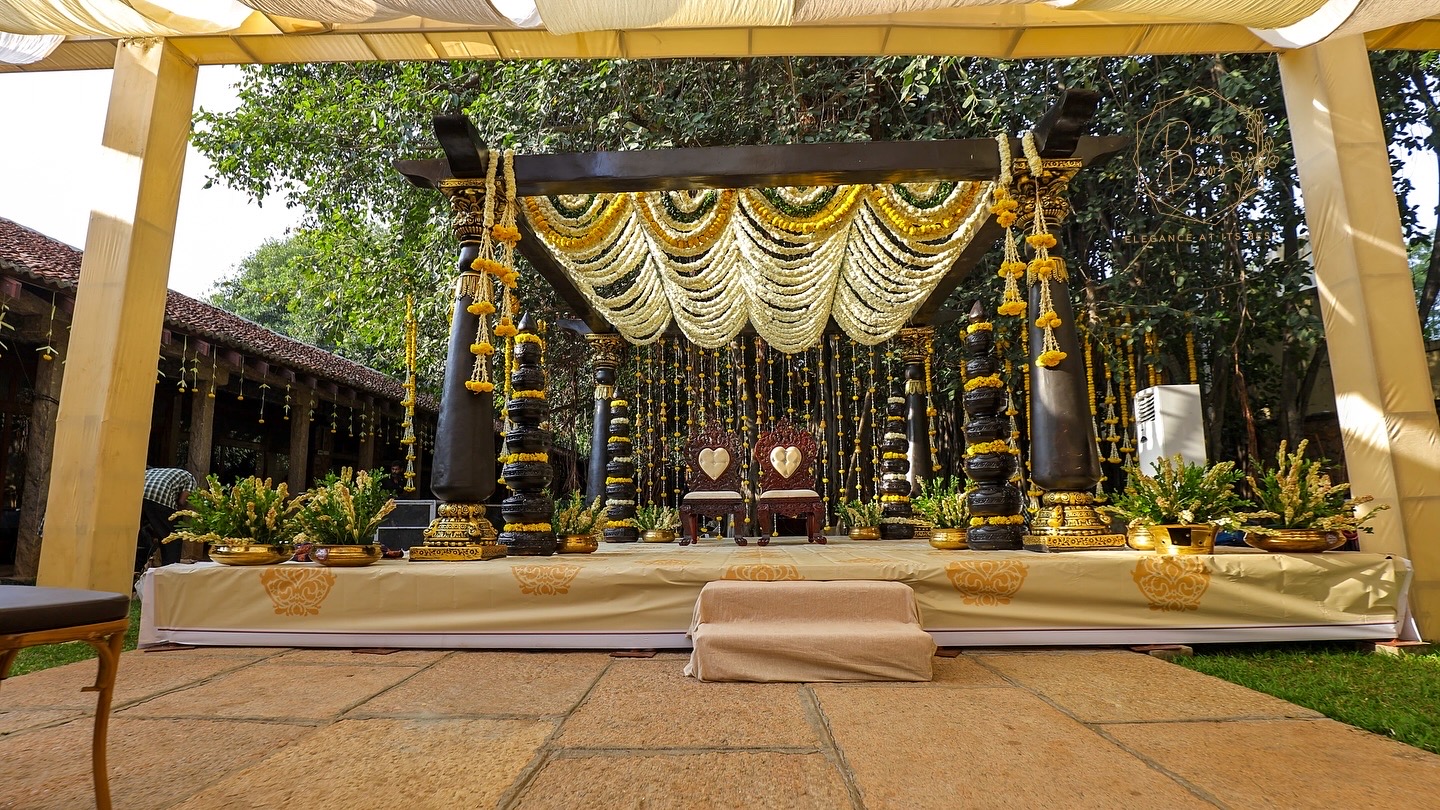 Chettinad wedding decor by Desi Dream Decors at Heritage Madurai