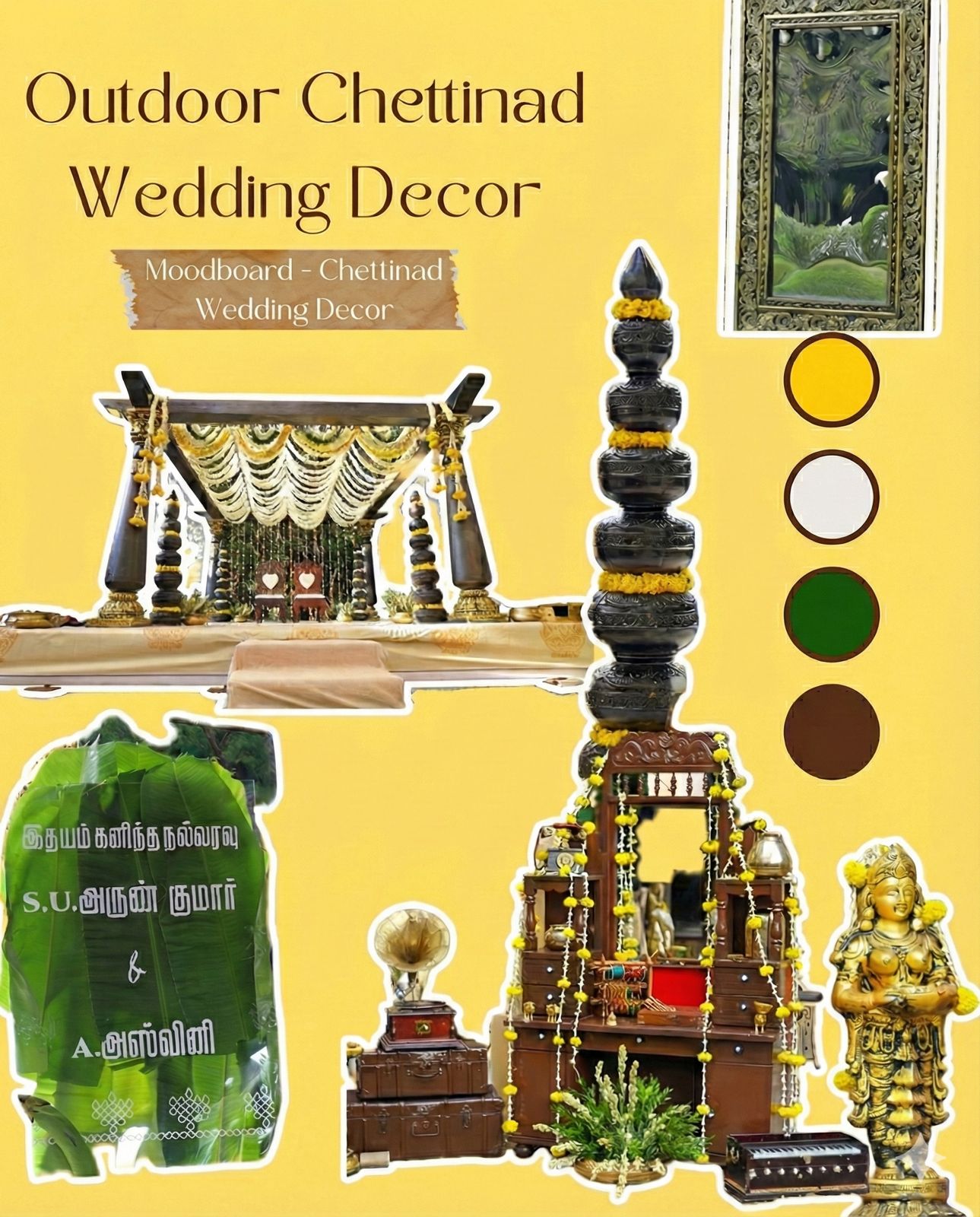 Chettinad Wedding Decor | Desi Dream Decors